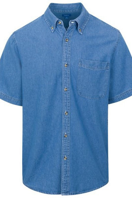 Port & Co SP11 - CLOSEOUT -   Mens Value Denim Shirt