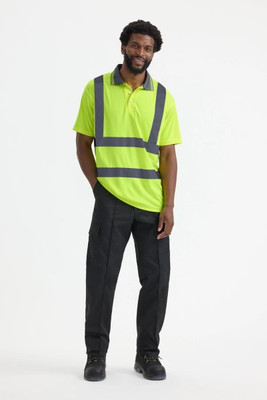 Radsow by Uneek UC808 - Hi Vis Short Sleeve Polo Shirt
