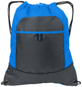 Port Authority BG611 - Mochila con cierre de cordón y bolsillo