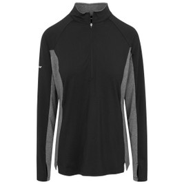 Sport-Tek LST854 - LIQUIDACIÓN FINAL - Jersey con cremallera 1/4 elástico de contraste para mujer