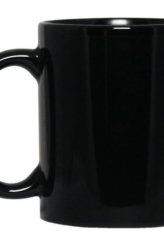 Taza negra de 11 oz - Egotier BM11OZ