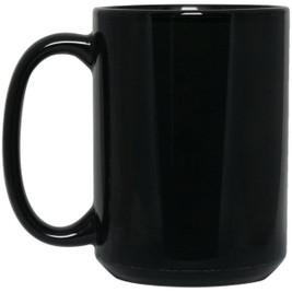 15oz Black Mug - Egotier BM15OZ