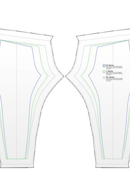 Leggings con estampado integral - Egotier SUBLEG