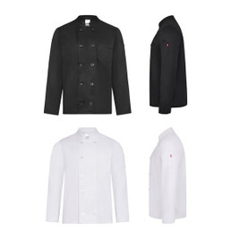 Velilla 36156 - Langärmelige Küchenjacke (190 g/m²)