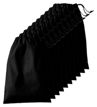 Pack de 100 Westford mill WM216 - Sac Cordelette en Coton Premium - fermeture à cordon - différentes tailles