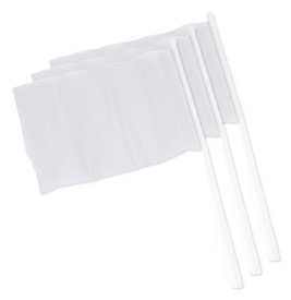 Förpackning med 3 Stamina PF3103 - CELEB Small flag with stick in different colours and country banners