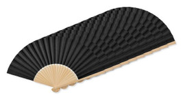 Пакет от 100 GiftRetail MO6828 - FANNY PAPER Elegant Bamboo and Paper Handheld Fan