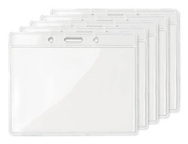 Förpackning med 50 GiftRetail MO8599 - BADGY Plastficka 10cmx8cm