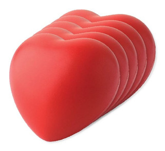 Pack de 5 GiftRetail IT3459 - LOVY Coeur anti-stress