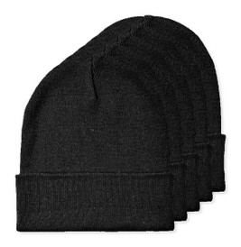 Pack de 50 GiftRetail MO2705 - BEANIX Bonnet tricoté avec revers