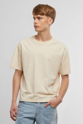 BUILD YOUR BRAND BY439 - Oversized cropped T-shirt