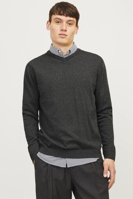 JACK&JONES JJ7194 - Men's V-neck sweater