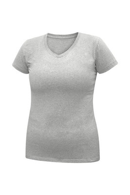 Blank Activewear L701 - Women's T-Shirt Short Sleeve, V-Neck, 60% recycled cotton and 40% recycled polyester