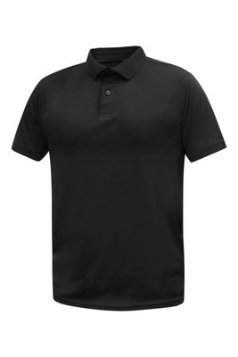 Blank Activewear M367 - Men's Short Sleeve Polo With Knited Colar 100% Polyester Interlock, Dry Fit