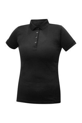Blank Activewear L367 - Women's Short Sleeve Polo With Knited Colar 100% Polyester Interlock, Dry Fit