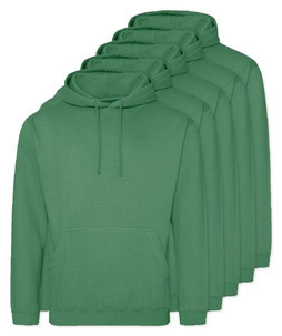Justhoods Mens Grey Cotton Blend Hoodie Size S - FTPS