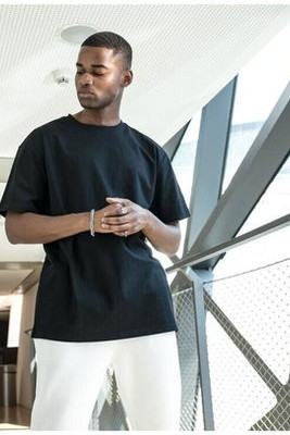 Pack de 100 Build Your Brand BY102 - T-shirt Oversize Confort Classique Homme