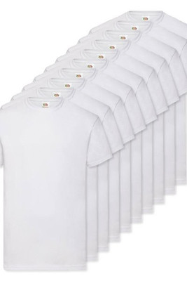 Pack de 72 Fruit of the Loom SC230 - T-Shirt Manches Courtes Homme