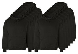 Pack of 12 Fruit of the Loom SC270 - Hooded Sweat (62-208-0)