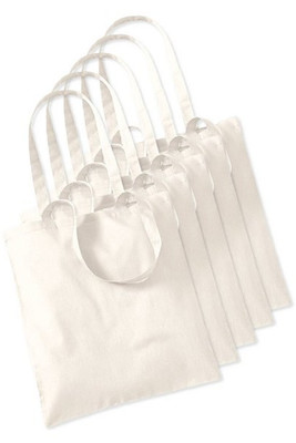 Pack of 50 Label Serie LS42L - Cotton Large Handles Basic Shopper