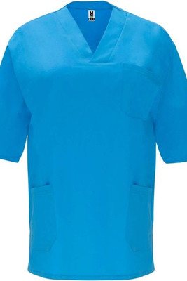 Roly WRK R9098 - Panacea Kurzärmeliges Arbeitshemd, 160 g/m2, unisex