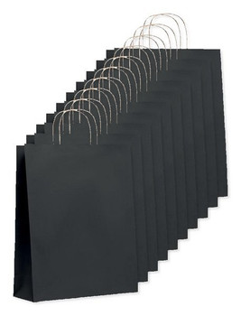 Pakke med 10 GiftRetail MO6174 - PAPER TONE L Papirspose stor 90 gr/m²