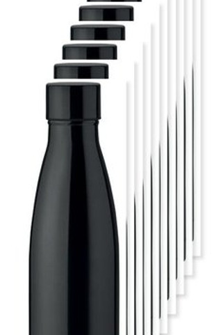 Pack of 10 GiftRetail MO9812 - BELO BOTTLE 500ml Copper Insulated Stainless Steel