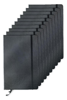 Zestaw 10 szt. GiftRetail MO1804 - ARCONOT Notatnik A5 w linie