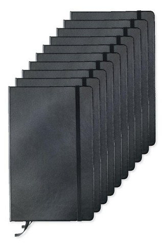 Pack mit 100 GiftRetail MO1804 - ARCONOT DIN A5 Notizbuch