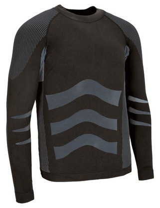 Valento CAVASID - L/S Stretchy Base Layer T-Shirt SIDEROS