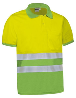 Valento POVADEL - Hi-Vis Korte Mouwen Polo Shirt DELAWARE