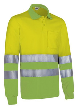 Valento POVASNA - Hi-Vis poloshirt met lange mouwen SNAKE