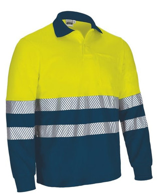 Valento POVAALB - Hi-Vis L/S Polo  ALBURY