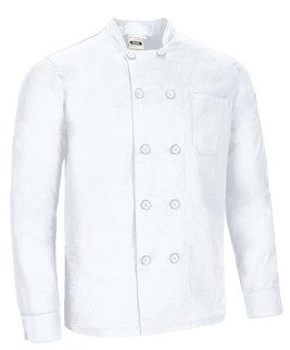 Valento CQVAROA - L/S Chef Jacket ROAST