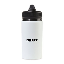 Gemline 101745 - Botella de hidratación Jett de aluminio con tapa con pajita - 16 onzas.