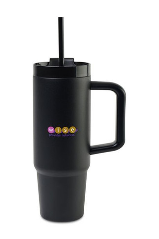 Gemline 101942 - Adrian Travel Tumbler with Straw - 30 Oz.