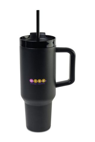 Gemline 101943 - Adrian Travel Tumbler with Straw - 40 Oz.