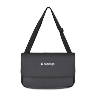 GiftRetail 102253 - Bolso mensajero para laptop de rPET reciclado Transit