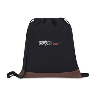 GiftRetail 102267 - Mochila con cordón de algodón reciclado Ivy - AWARE™