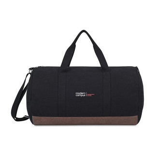 GiftRetail 102269 - Bolsa de Viaje en Forma de Barril de Algodón Reciclado Ivy - AWARE™