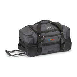 High Sierra 102316 - Bolsa de lona con ruedas Fairlead de 22" con fondo abatible