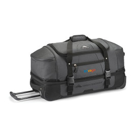 High Sierra 102317 - Bolsa de viaje con ruedas Fairlead de 28" con compartimento inferior