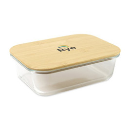 Gemline 102336 - 4 Cup Bamboo Storage Container