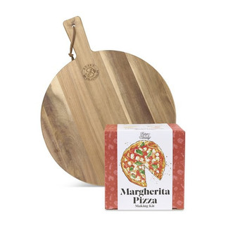 Gourmet Expressions 102376 - FarmSteady Margherita Pizza DIY & Board Gift Set
