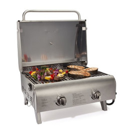 Cuisinart Outdoors 102548 - Cuisinart Outdoors Chef's Style Stainless Tabletop Grill