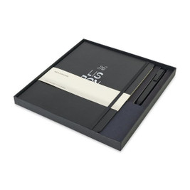 Moleskine 102554 - Juego de Regalo de Cuaderno X-Large y Bolígrafo GO