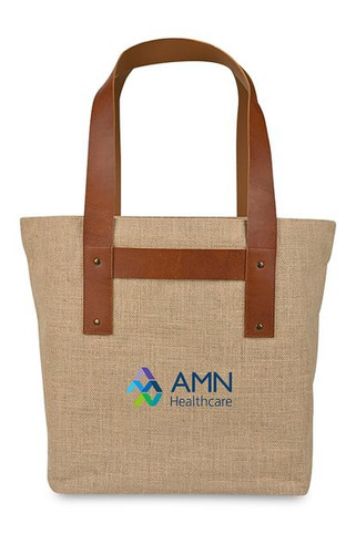 Out of The Woods 102688 - Jute T-Strap Tote