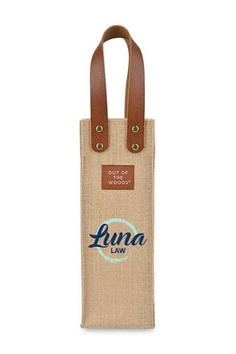 Out of The Woods 102700 - Jute Wine Tote