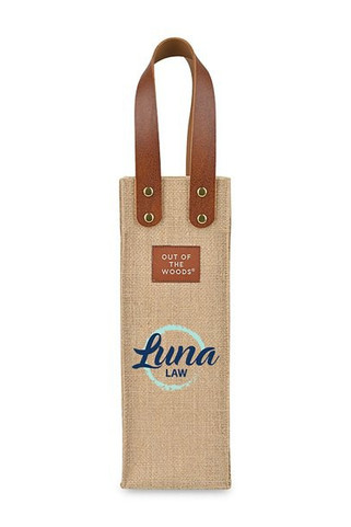 Out of The Woods 102700 - Jute Wine Tote