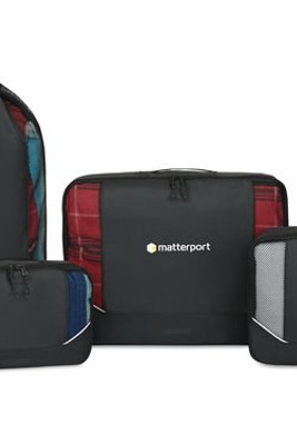 American Tourister 102702 - Zoom Turbo Recycled rPET 4 Piece Packing Cube Set